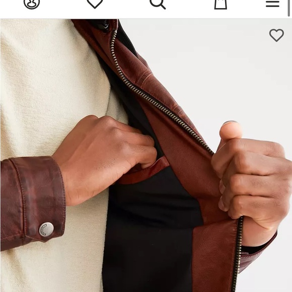 Affliction Code of Honor Jacket NWT Vegan Leather Embroidered Back Zip Up - Picture 5 of 15